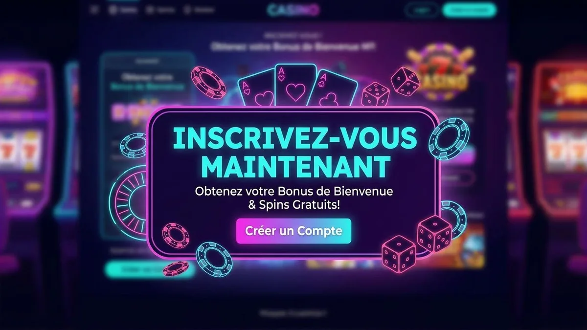 Inscription avec bonus